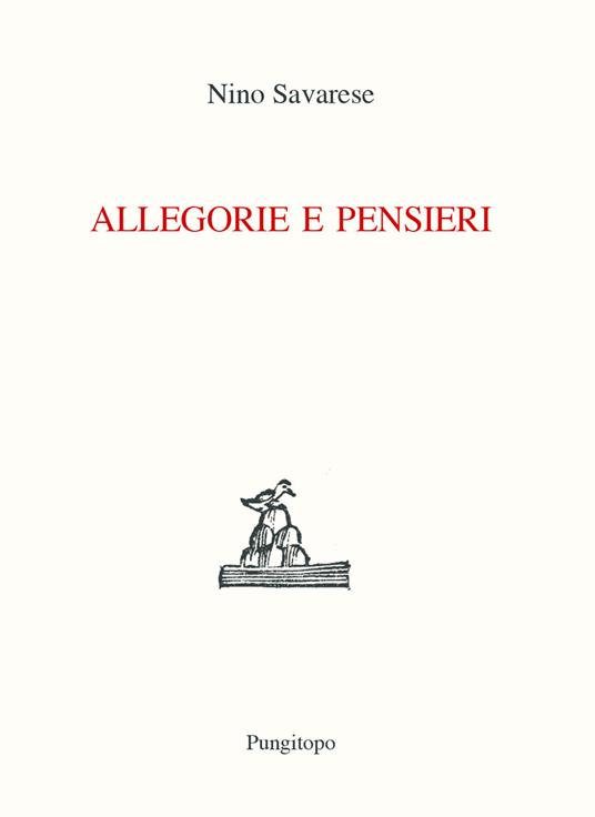 Allegorie e pensieri - Nino Savarese - copertina