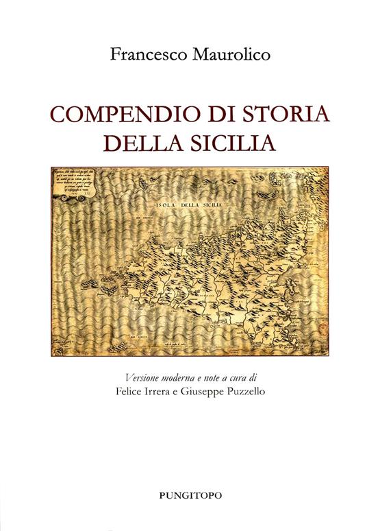 Compendio di storia della Sicilia - Francesco Maurolico - copertina