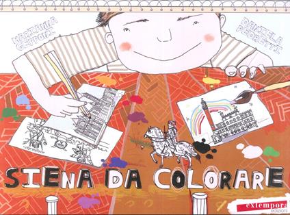 Siena da colorare - Marianna Gepponi - copertina