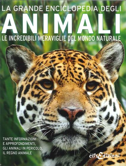 La grande enciclopedia degli animali. Le incredibili meraviglie del mondo naturale. Ediz. illustrata - copertina