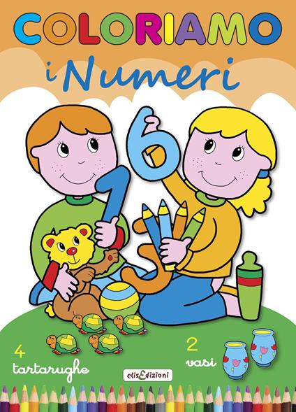 Coloriamo i numeri. Ediz. illustrata - copertina