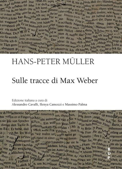 Sulle tracce di Max Weber - Hans-Peter Müller - copertina