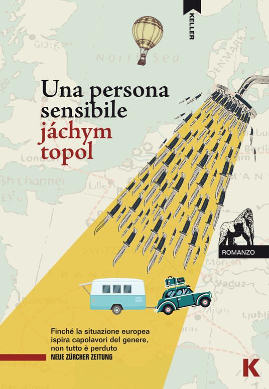 Una persona sensibile - Jáchym Topol - copertina