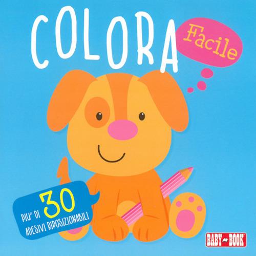 Cane. Colorare facile. Con adesivi - copertina
