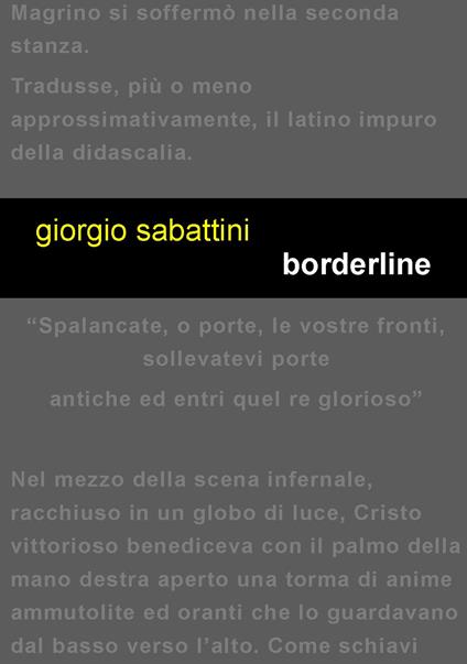Borderline - Giorgio Sabattini - ebook