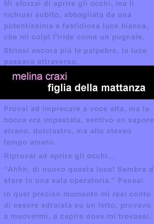 Figlia della mattanza - Melina Craxi - ebook