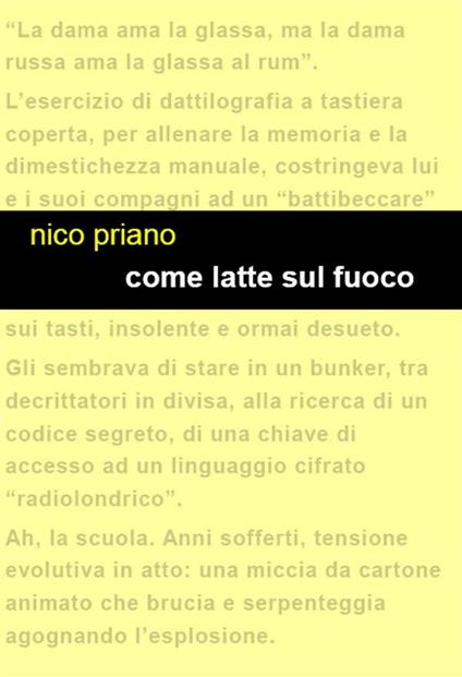 Come latte sul fuoco - Nico Priano - ebook
