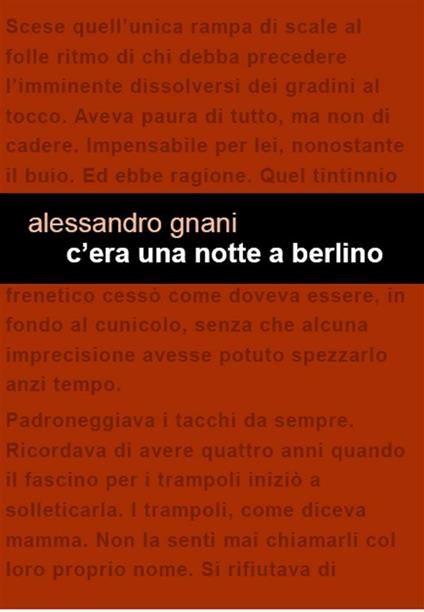 C'era una notte a Berlino - Alessandro Gnani - ebook