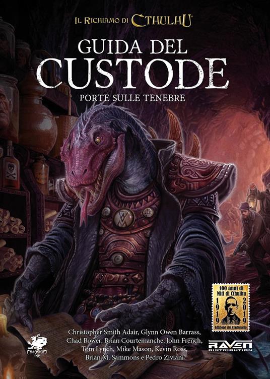 Guida del custode. Porte sulle tenebre. Il richiamo di Cthulhu - copertina