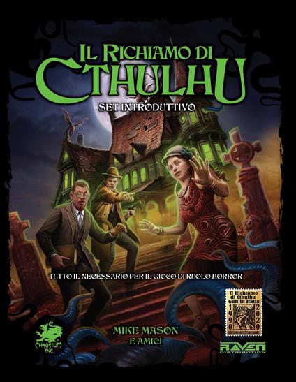 Il richiamo di Cthulhu. Set introduttivo - Mike Mason - copertina
