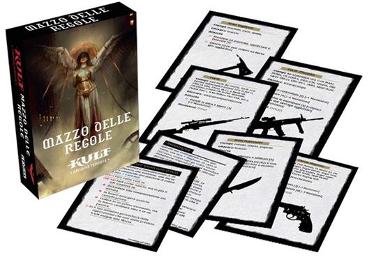 Kult. Mazzo delle regole. Mazzo equipaggiamento e regole per Kult Divinità perduta - copertina