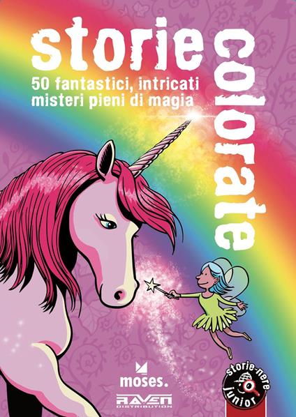 Storie colorate. Storie nere junior. 50 fantastici, intricati misteri pieni di magia - Corinna Harder - copertina