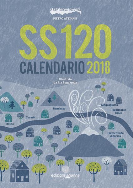 Calendario SS 120 2018 - Pietro Attinasi - copertina
