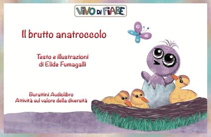 Il brutto anatroccolo. Schede per Kamishibai. Con audiolibro - Elide Fumagalli - copertina