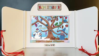 La quattro stagioni di Giacomino. Kamishibai. Con audiolibro - Elide Fumagalli - copertina