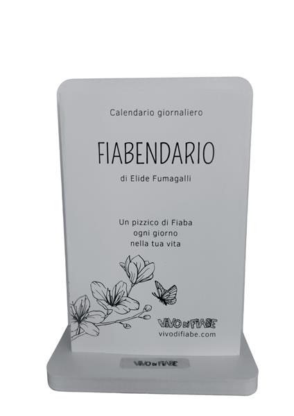 Fiabendario. Calendario giornaliero. Con audiolibro - Elide Fumagalli - copertina
