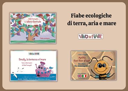 Fiabe ecologiche di terra, acqua ed aria. Schede per Kamishibai. Con audiolibro - Elide Fumagalli - copertina