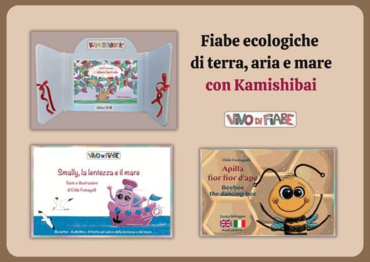 Fiabe ecologiche di terra, acqua ed aria. Con Kamishibai. Con audiolibro - Elide Fumagalli - copertina