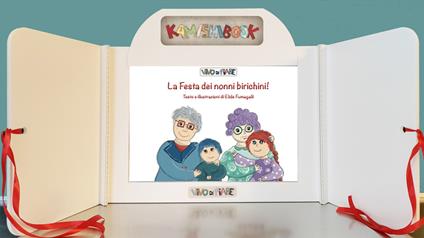 La festa dei nonni birichini! Con Kamishibai. Con audiolibro - Elide Fumagalli - copertina
