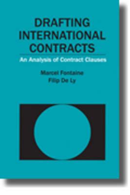 Drafting International Contracts - Marcel Fontaine,Filip Ly - cover