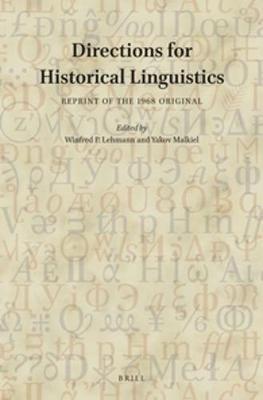 Directions for Historical Linguistics: Reprint of the 1968 original - cover