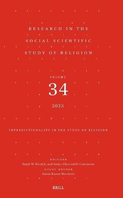Research in the Social Scientific Study of Religion, Volume 34: Intersectionality in the Study of Religion - cover