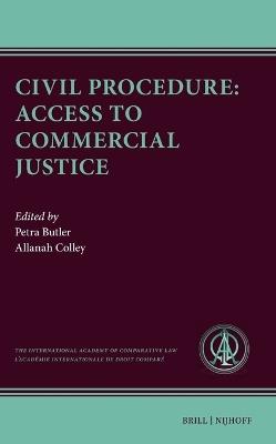 Civil Procedure: Access to Commercial Justice - cover