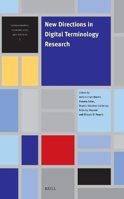 New Directions in Digital Terminology Research - cover