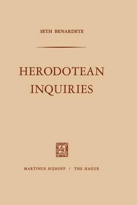 Herodotean Inquiries - S. Benardete - cover