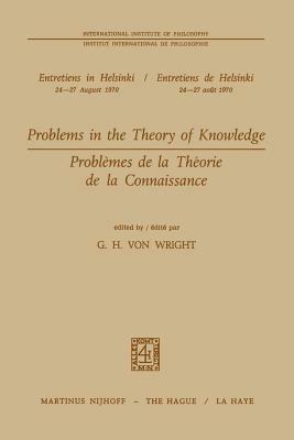 Problems in the Theory of Knowledge / Problèmes de la théorie de la connaissance - cover