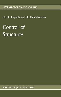 Control of Structures - U. Leipholz,M. Abdel-Rohman - cover