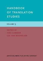 Handbook of Translation Studies: Volume 5 - cover