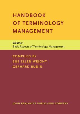 Handbook of Terminology Management - cover