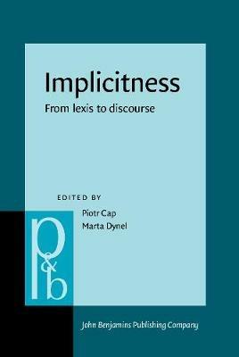 Implicitness: From lexis to discourse - cover