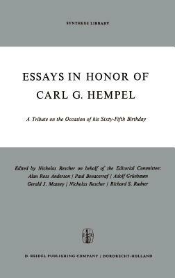 Essays in Honor of Carl G. Hempel: A Tribute on the Occasion of his Sixty-Fifth Birthday - cover
