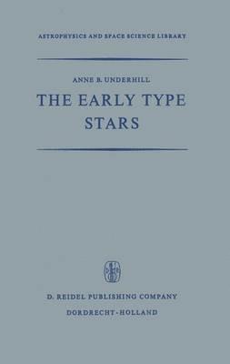 The Early Type Stars - A.B. Underhill - cover