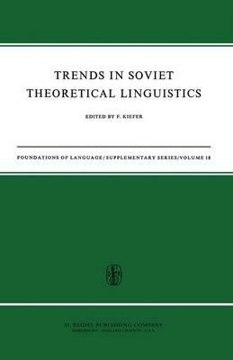 Trends in Soviet Theoretical Linguistics - cover