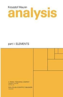 Analysis: Part One: Elements - Krzysztof Maurin - cover