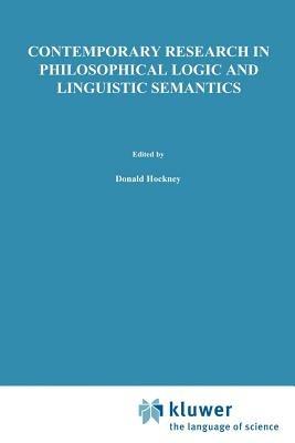 Contemporary Research in Philosophical Logic and Linguistic Semantics - cover