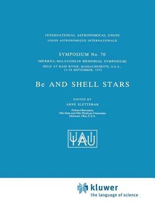 Be and Shell Stars - cover