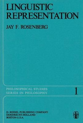 Linguistic Representation - J.F. Rosenberg - cover