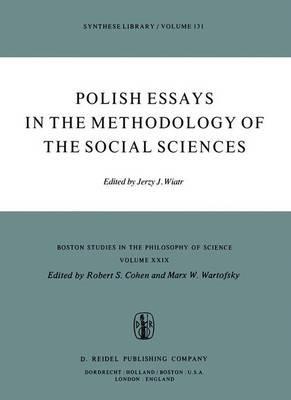 Polish Essays in the Methodology of the Social Sciences - cover