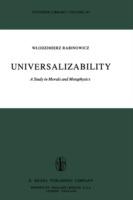 Universalizability: A Study in Morals and Metaphysics - W. Rabinowicz - cover