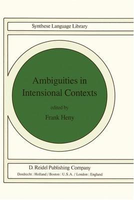 Ambiguities in Intensional Contexts - cover