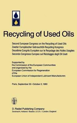 Second European Congress on the Recycling of Used Oils held in Paris, 30 September-2 October, 1980 - European Commission - cover