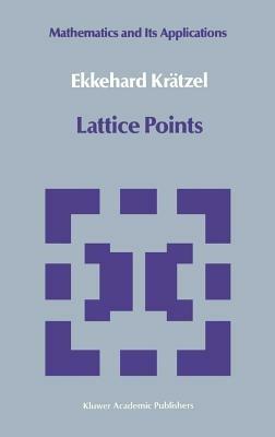Lattice Points - Ekkehard Krätzel - cover