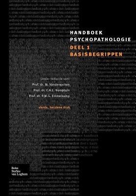 Handboek Psychopathologie - W Vandereycken,C a L Hoogduin,P M G Emmelkamp - cover