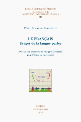 Le français: Usages de la langue parlée - C. Blanche-Benvéniste - cover