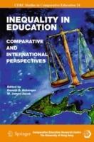 Inequality in Education: Comparative and International Perspectives