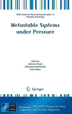 Metastable Systems under Pressure - cover